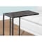 Monarch Specialties Accent Table - Black Metal / Black Tempered Glass I 3087 - alternate 6